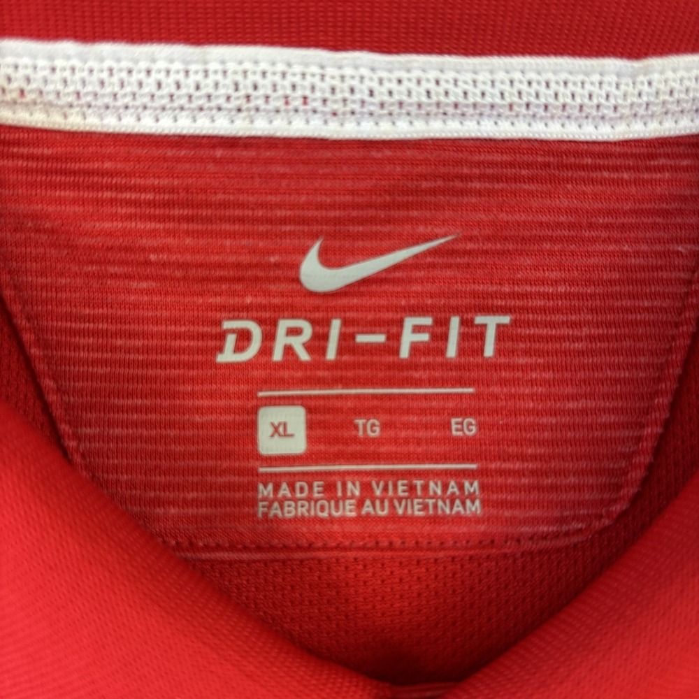 OHIO STATE x NIKE Dri-FIT Polo Shirt Mens XL On-Field Performance Golf Buckeyes - Picture 3 of 15